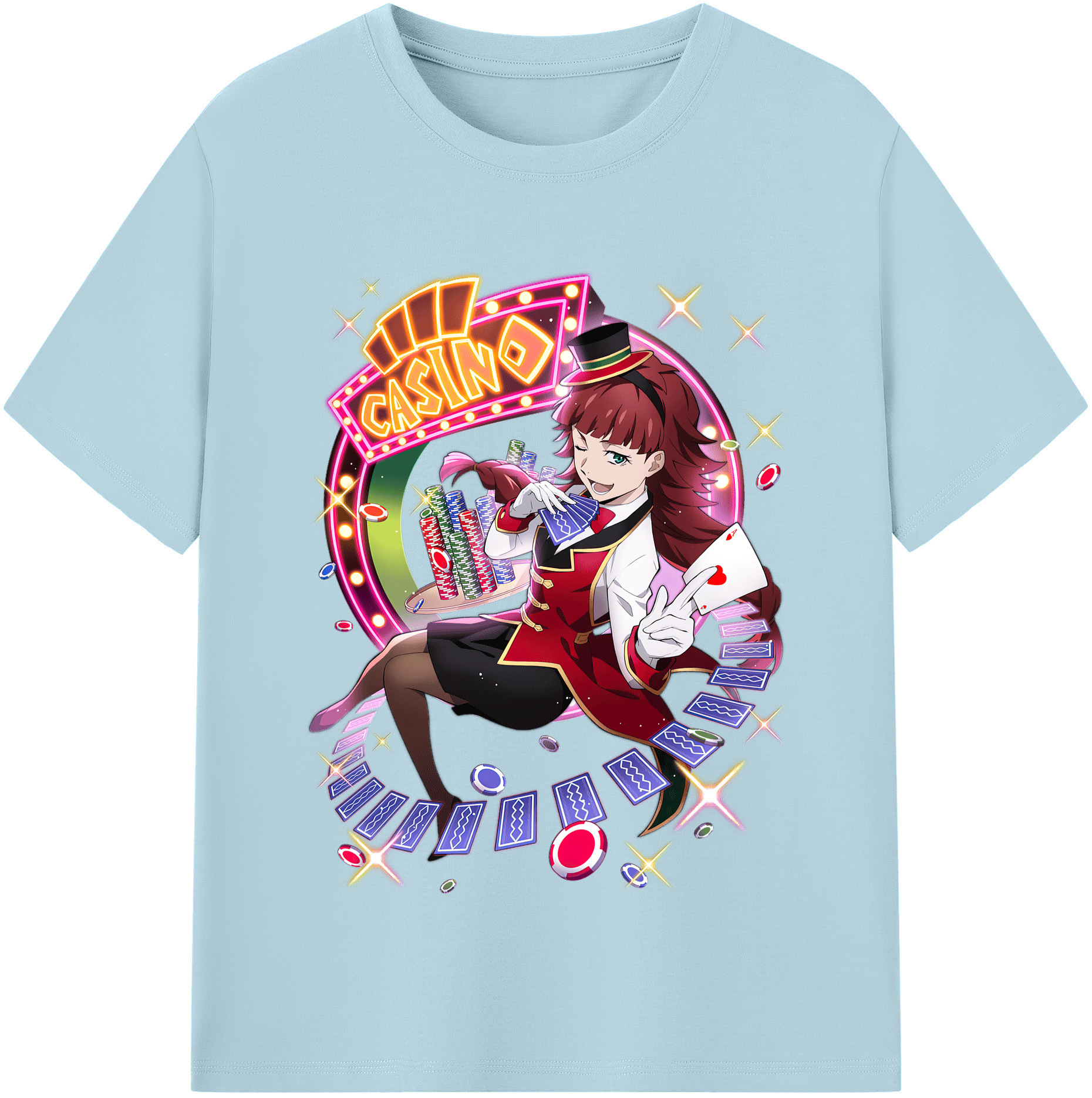 （画像用） 文豪ストレイドッグス Bungo Stray Dogs 綿100％半袖Tシャツ（フロントプリント）